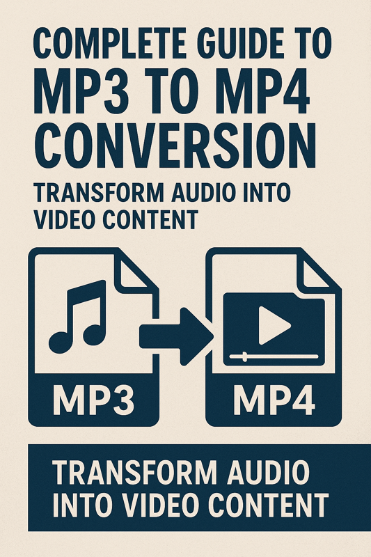 Complete Guide to MP3 to MP4 Conversion: Transform Audio into Video Content